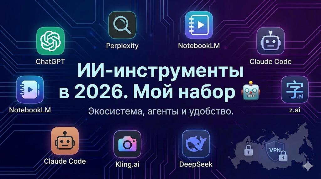 ИИ-инструменты в 2026 году. Мой набор