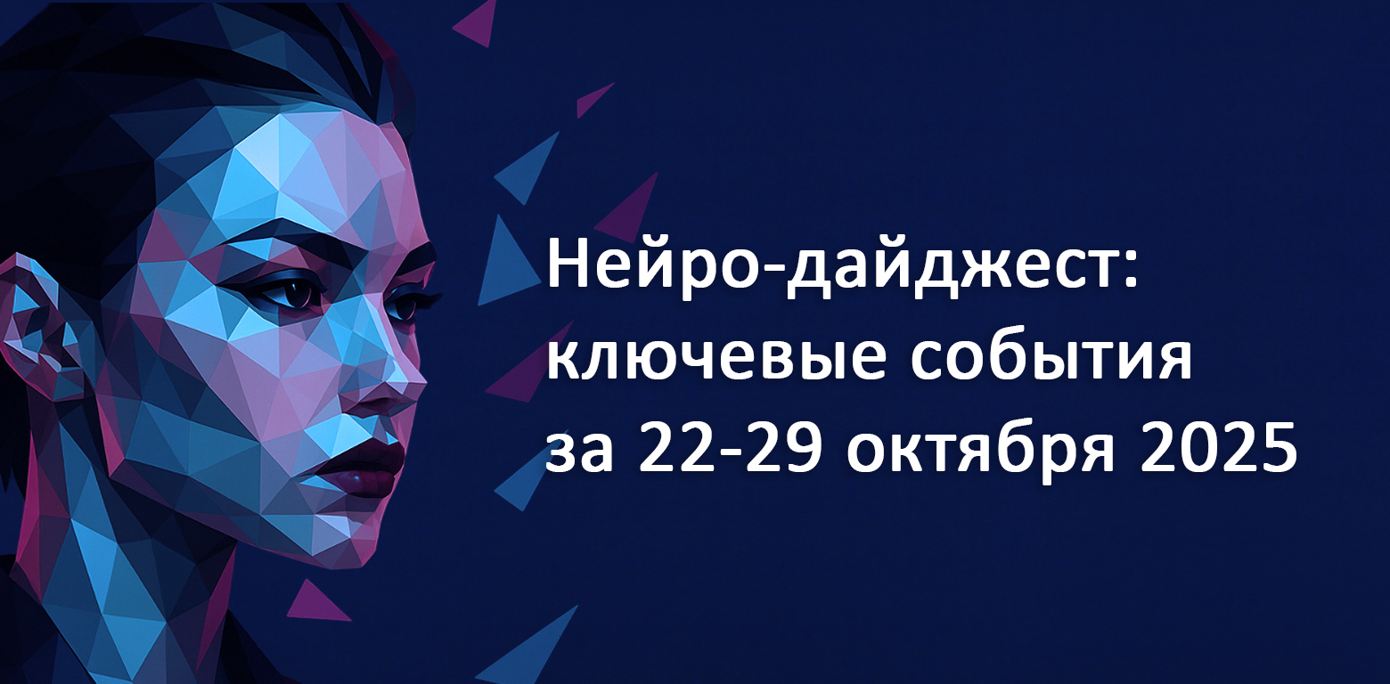 Нейро-дайджест: ключевые события AI за 22-29 октября 2025