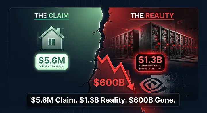 Ложь на $6 миллионов обрушила Уолл-стрит. Nvidia потеряла $600 млрд за день