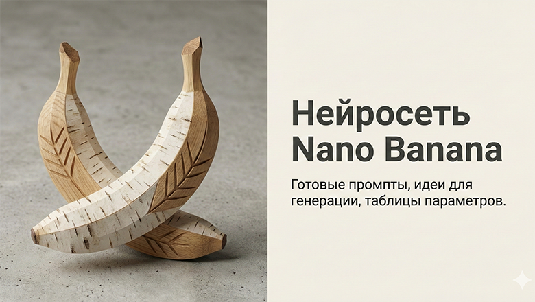 Нейросеть Nano Banana (Gemini): как использовать в России, готовые промпты и идеи для генерации