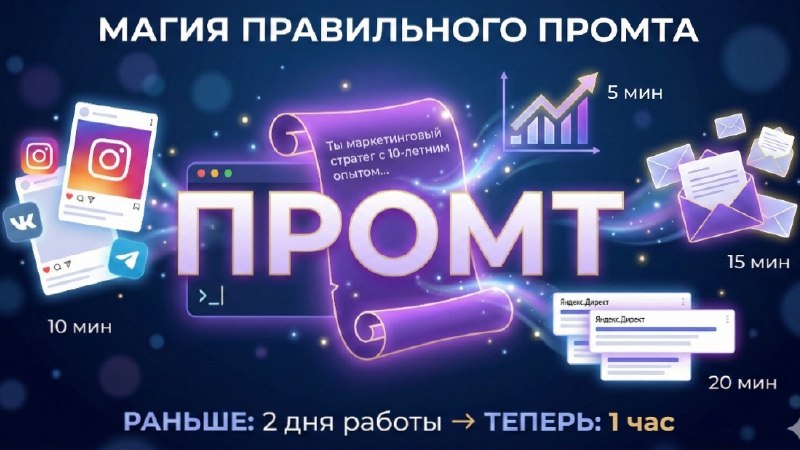 Промт-инжиниринг для маркетологов: как выжать из Нейросетей реальные результаты