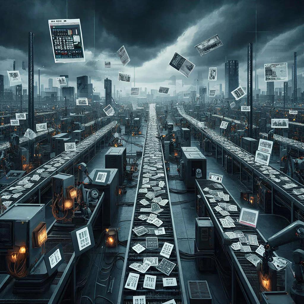 Контент-заводы: как ИИ убивает интернет