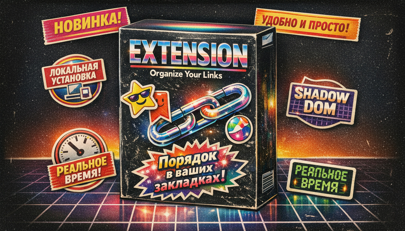 Вайбкодинг: как сгенерировать код расширения для визуализации ссылок в закладках браузера с помощью ИИ