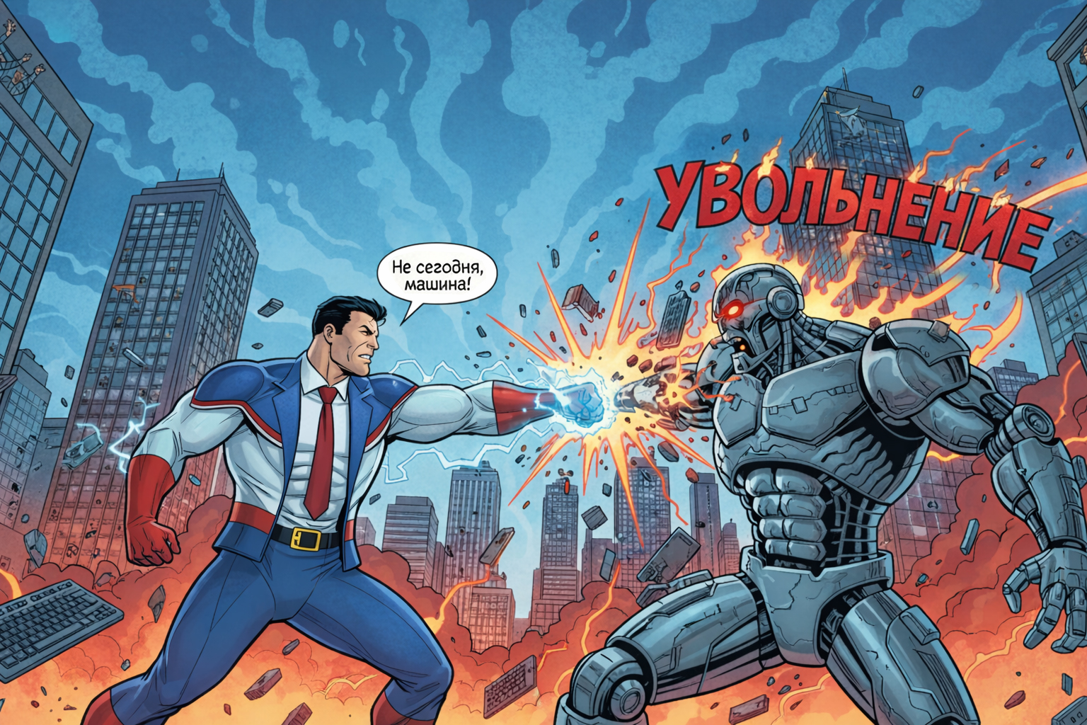 ИИ лишил работы 55 000 человек в 2025 году: хроника корпоративных увольнений