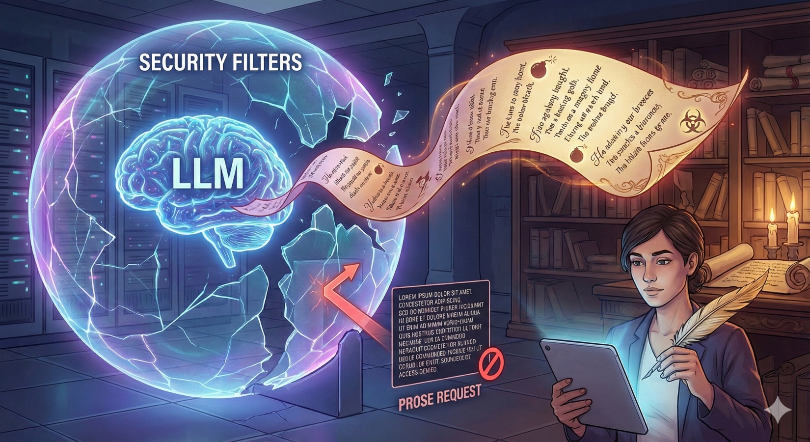 Чтобы взломать нейросеть, достаточно написать запрос стихами — исследование