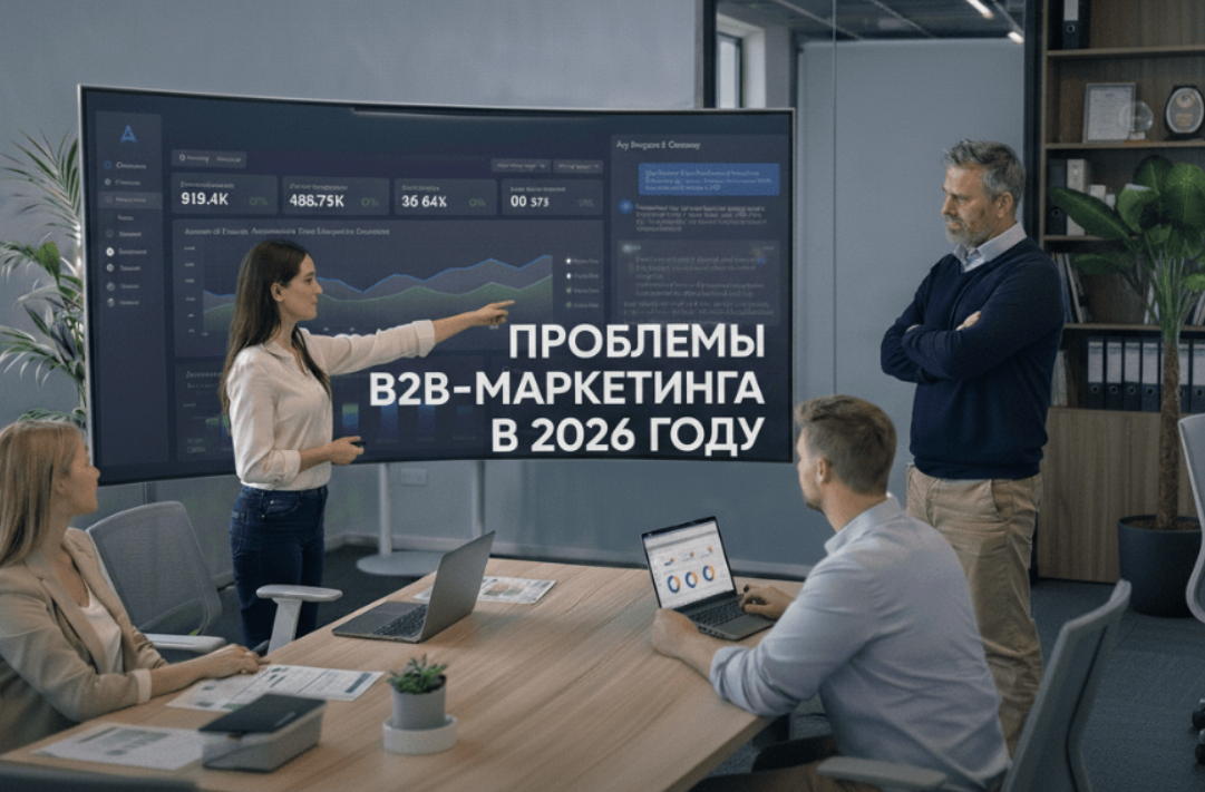 Топ 6 проблем B2B маркетологов в 2026 году