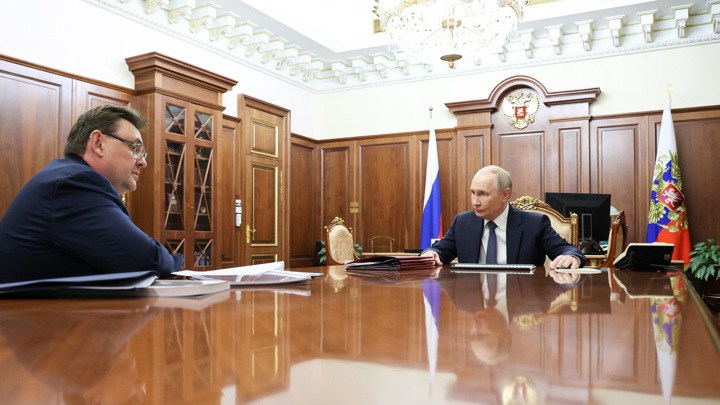 Путин принял в Кремле главу Минюста Чуйченко
