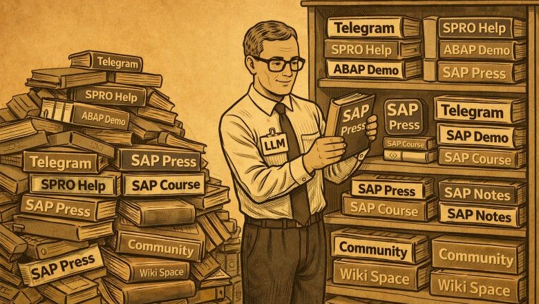 Сапёр в эпоху LLM: собираем персонального архивариуса для SPRO, ABAP-кода и Telegram-чата