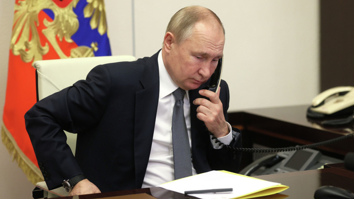 Путин и Эрдоган по телефону обсудили Украину