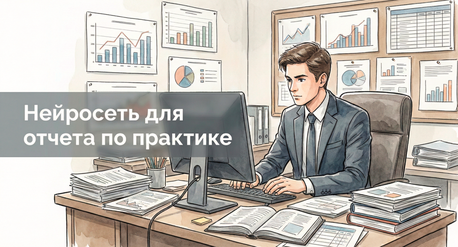 Как написать отчет по практике с помощью нейросети в 2026 году