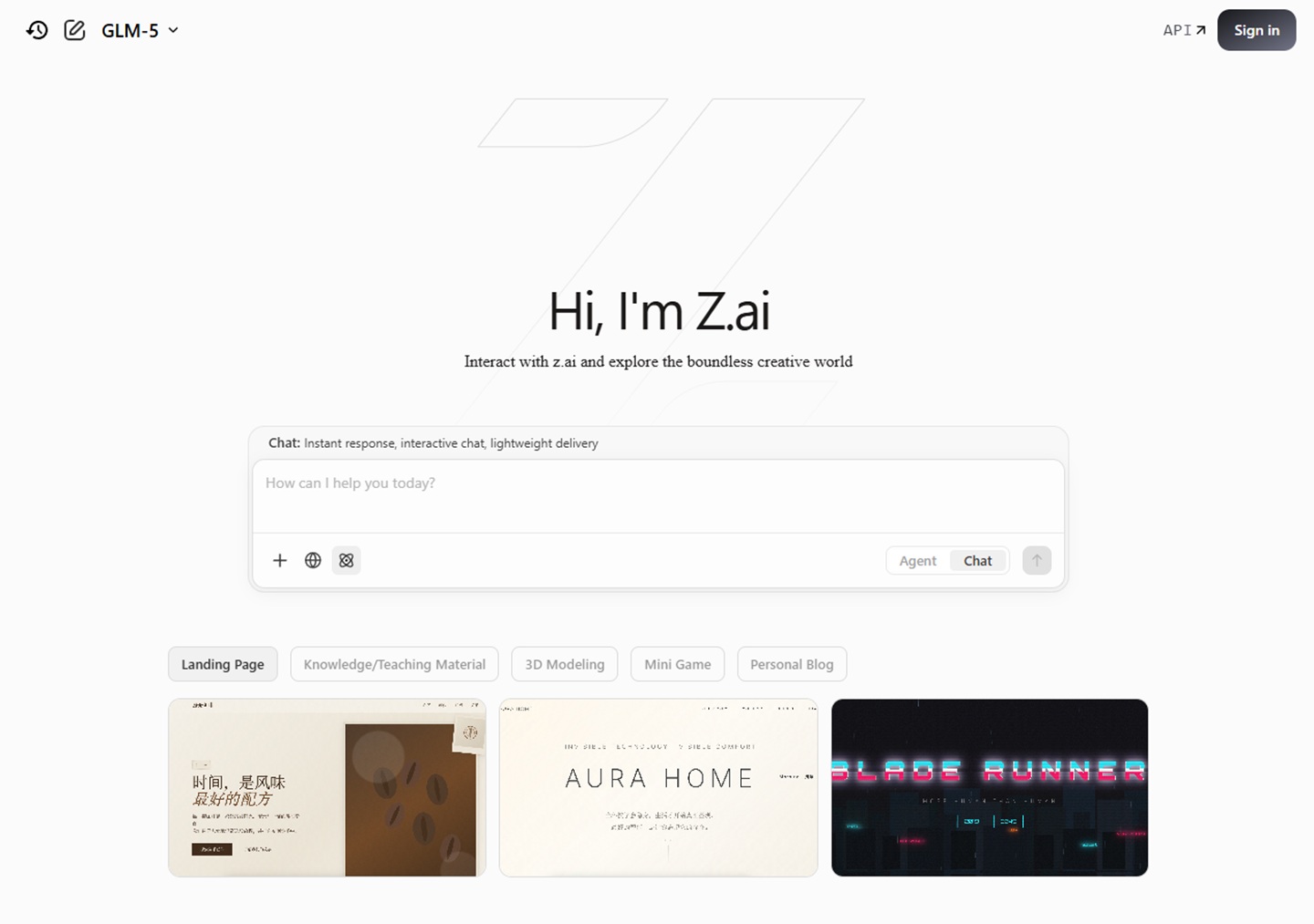 GLM-5 появилась в веб-приложении Zhipu AI — ИИ доступен бесплатно