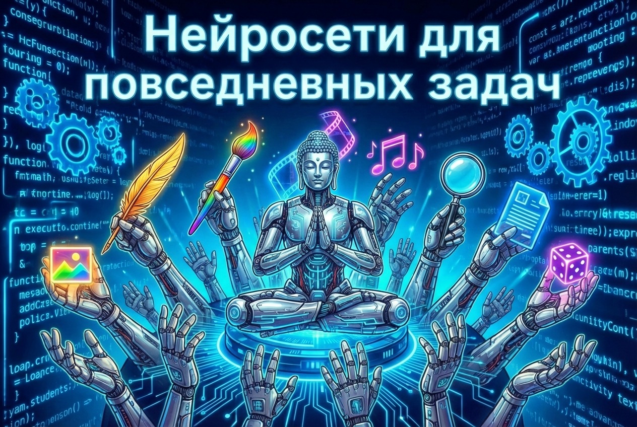 Топ 30 бесплатных нейросетей для повседневных задач