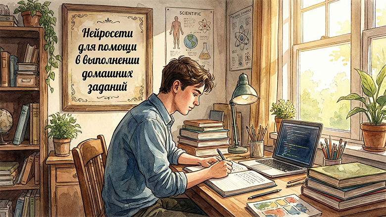Нейросети для домашних заданий: Как использовать ИИ для помощи с уроками