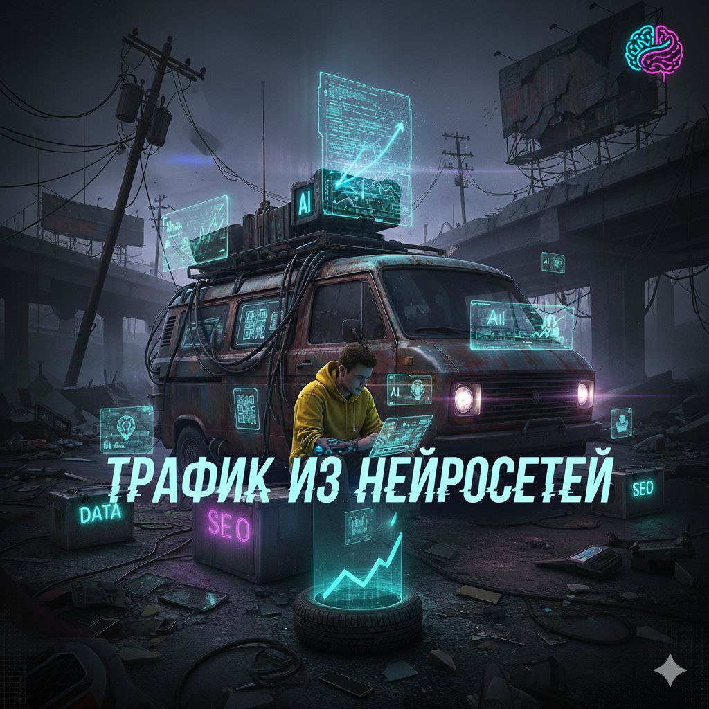Трафик из нейросетей: как попасть в выдачу ИИ и превратить нейроответы в новый канал продвижения