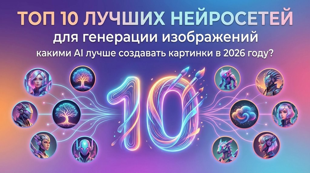 Сгенерировать картинку / фото нейросетью: какими AI лучше создавать картинки в 2026 году?