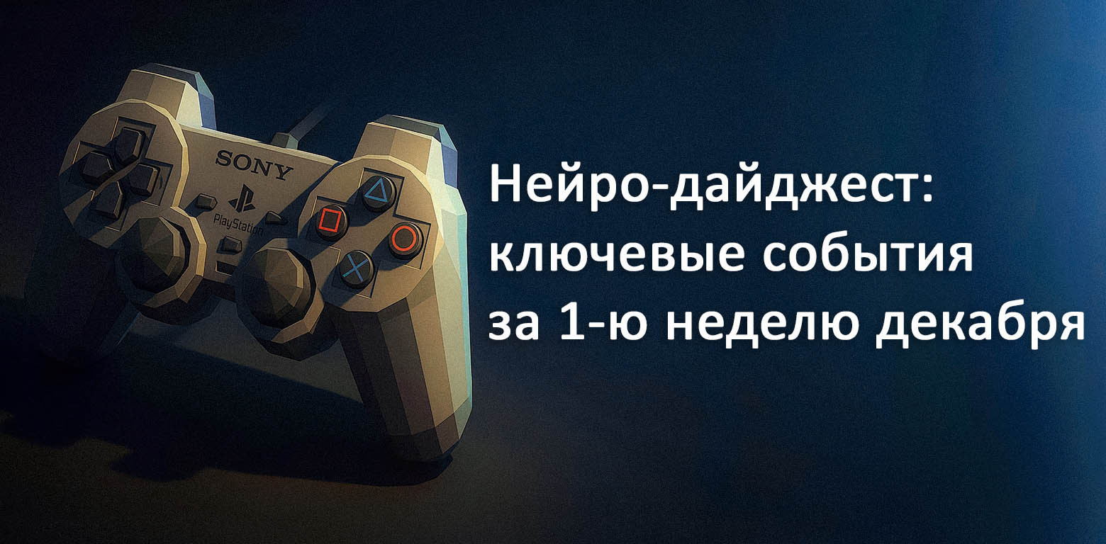 Нейро-дайджест: ключевые события мира AI за 1-ю неделю декабря 2025