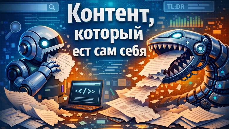 Контент, который ест сам себя