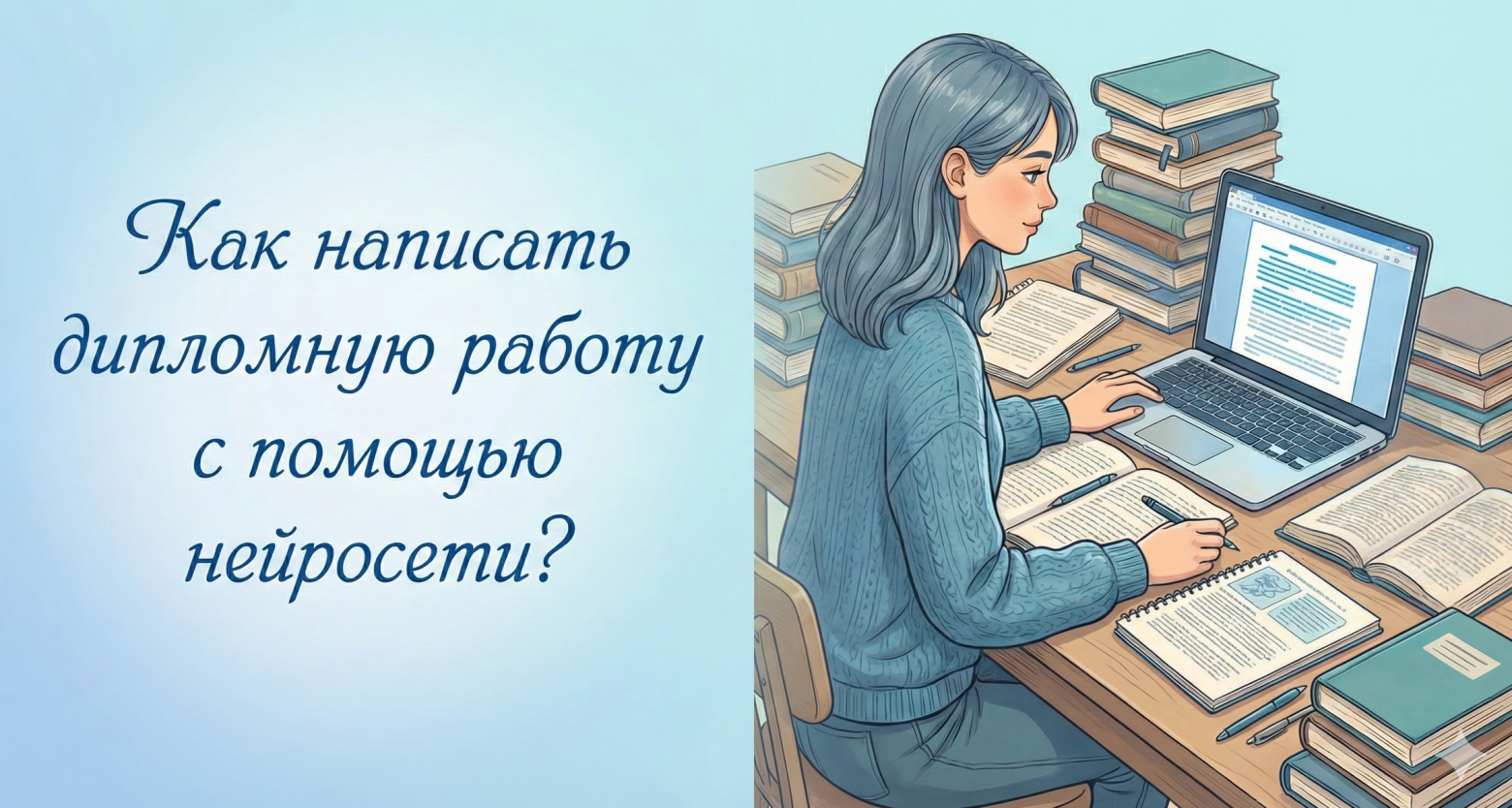Как написать дипломную работу с помощью нейросети: ТОП-10 ИИ для создания ВКР