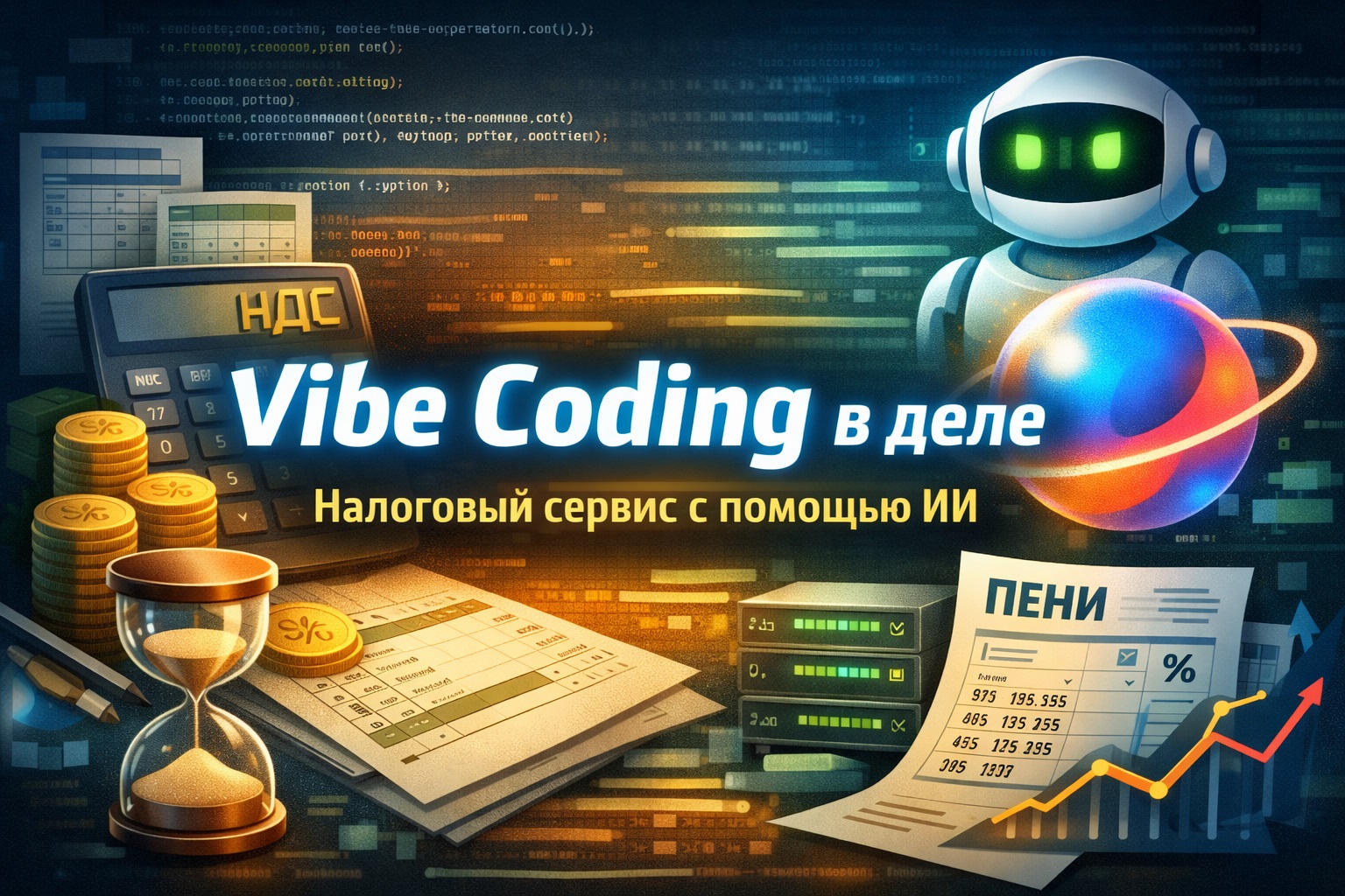 Как налоговый юрист написал сервис для расчета пени по НДС с помощью LLM, не зная Python