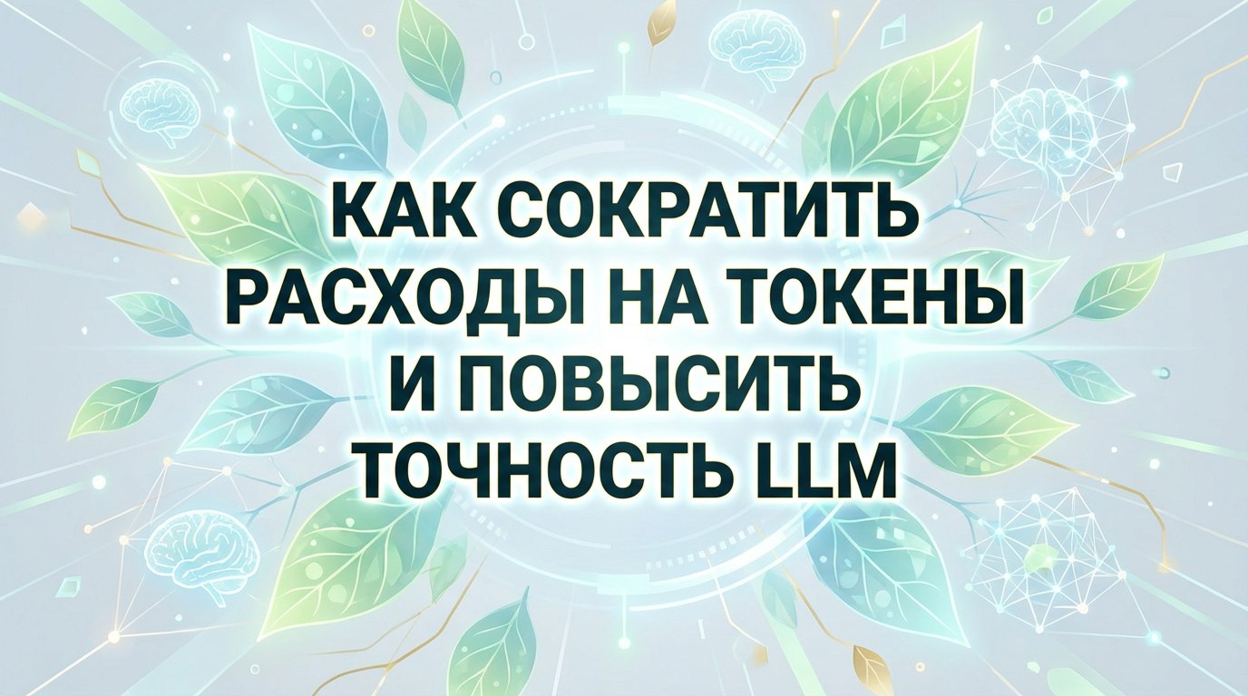Как сократить расходы на токены и повысить точность LLM