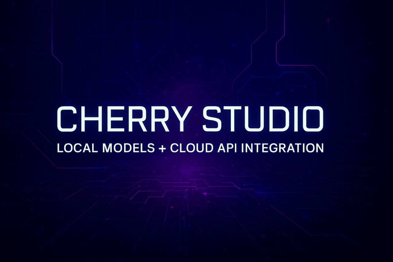Обзор Cherry Studio: визуальная разработка AI-решений с BotHub