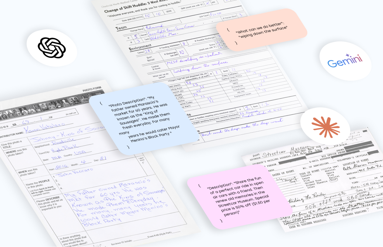 LLM vs. почерк: практическое сравнение GPT-5, Gemini и Claude в задачах OCR