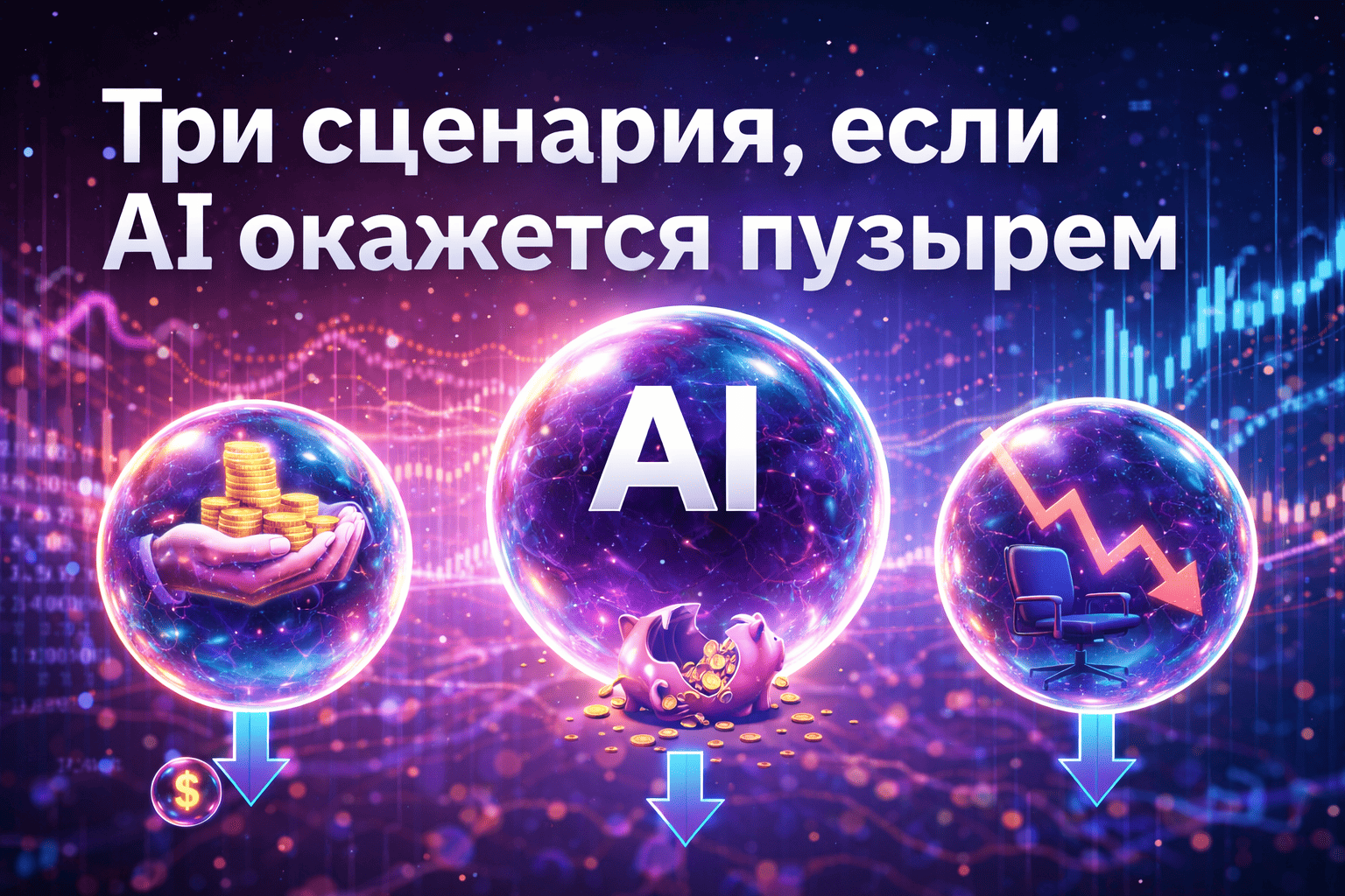 Три сценария, если AI окажется пузырем