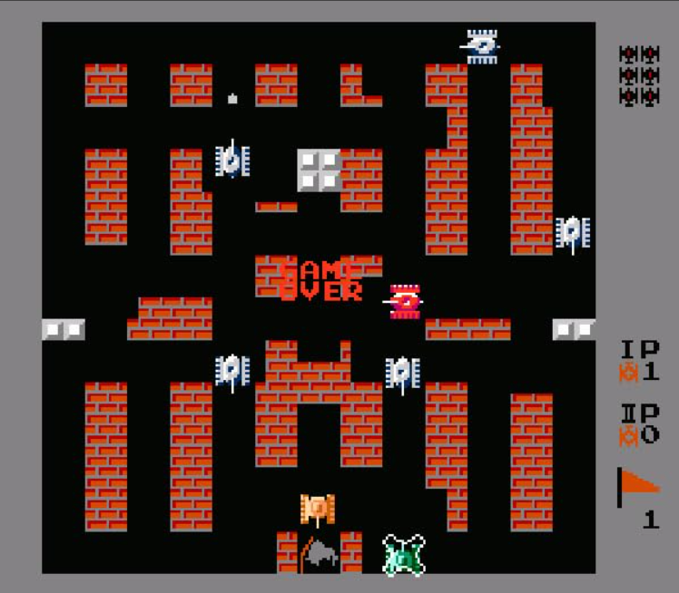 Сравнение ИИ моделей для создания аналога игры Battle City (1985)