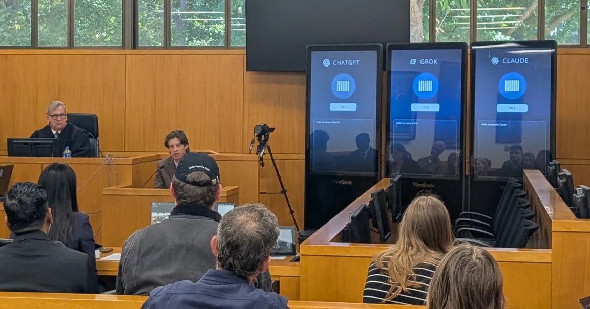 В Университете Северной Каролины прошёл имитационный суд, где в роли присяжных выступили ChatGPT, Grok и Claude