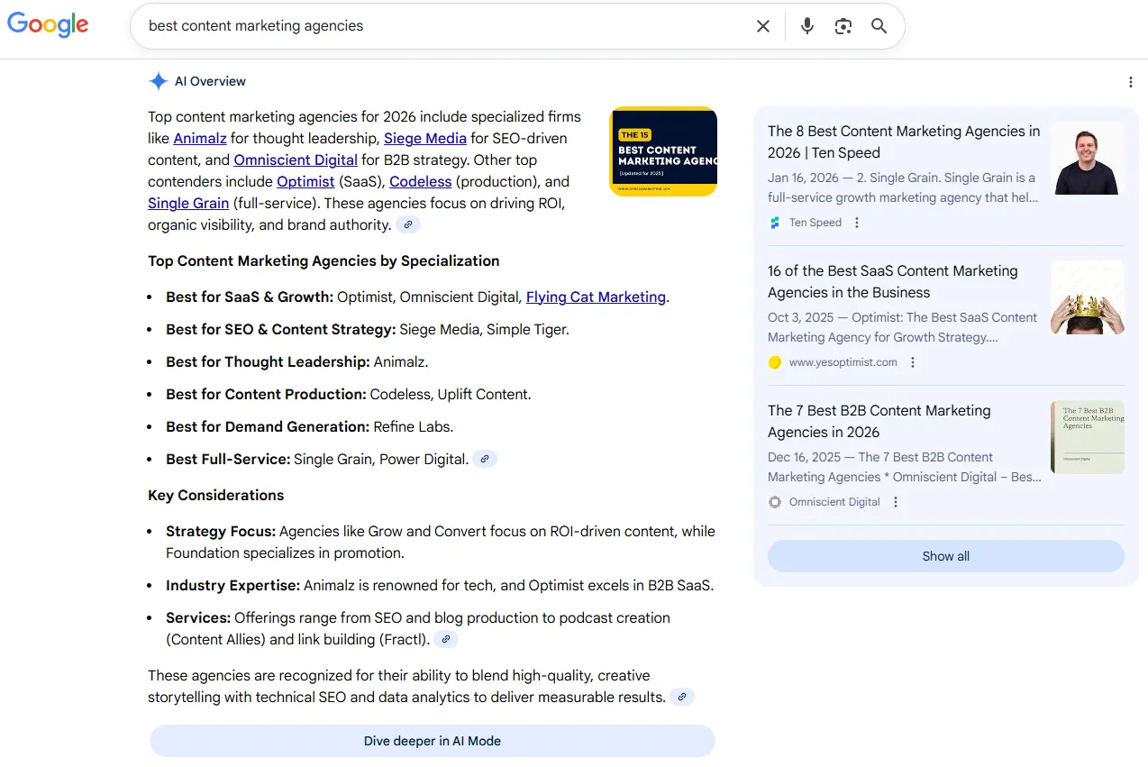Генеративная выдача повышает требования к источникам: обзор ключевых новостей и исследований GEO 2026