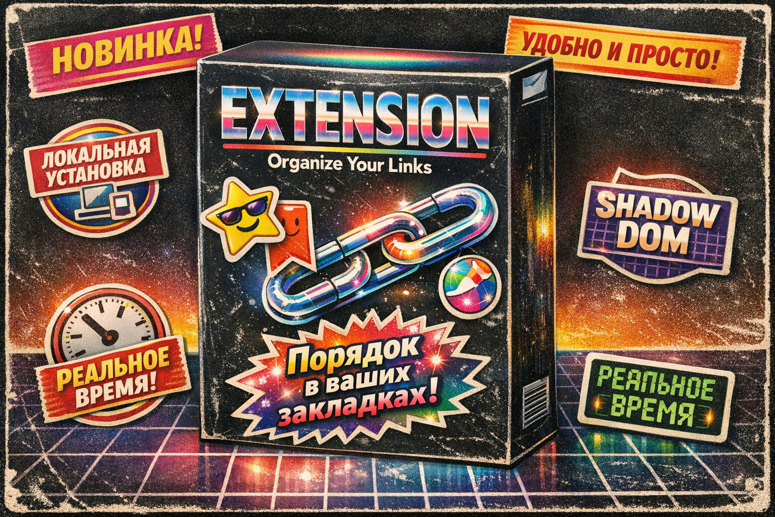 Вайбкодинг: как сгенерировать код расширения для визуализации ссылок в закладках браузера с помощью ИИ