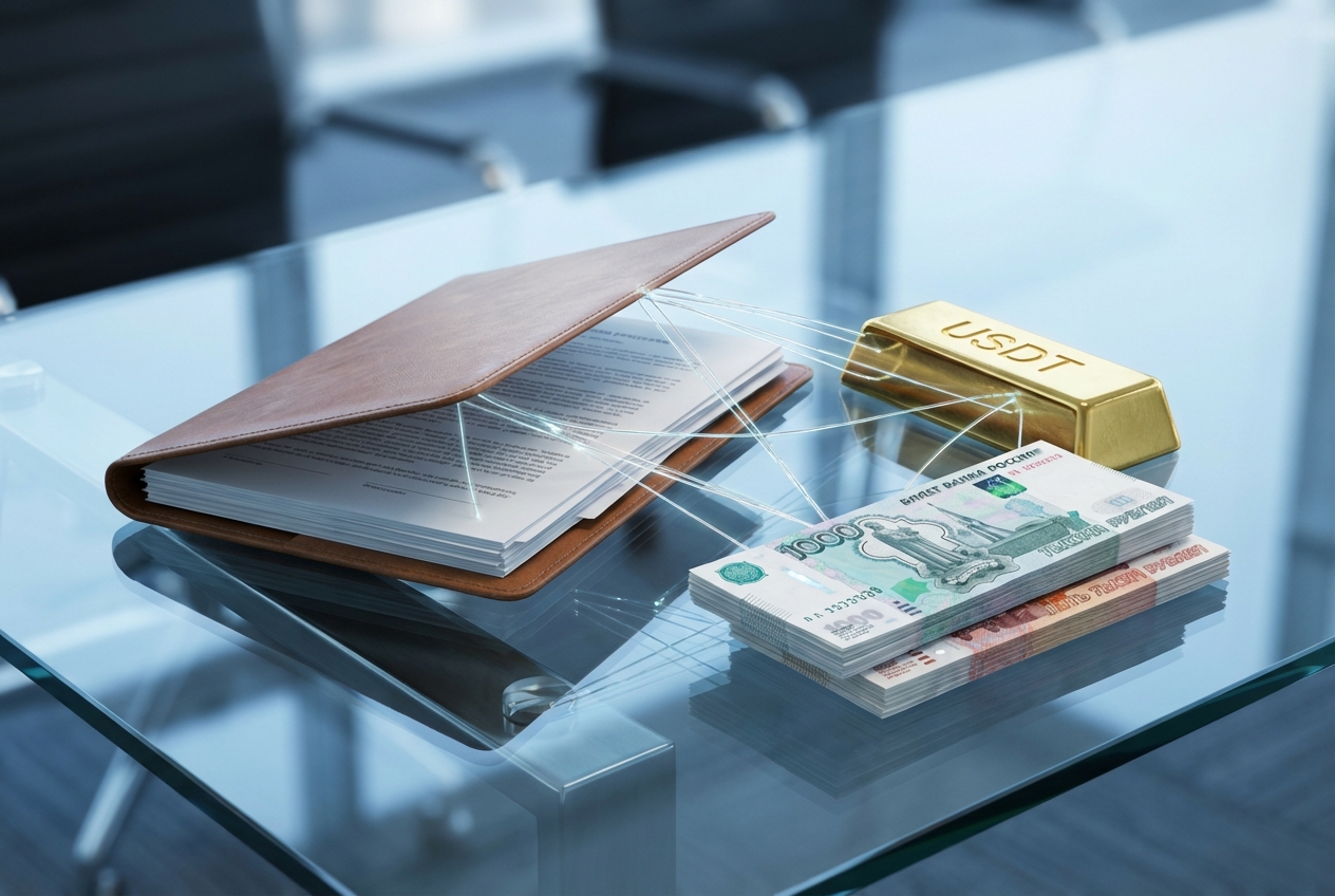 Как безопасно продать криптовалюту (USDT) за рубли без P2P и блокировок 115-ФЗ\161-ФЗ