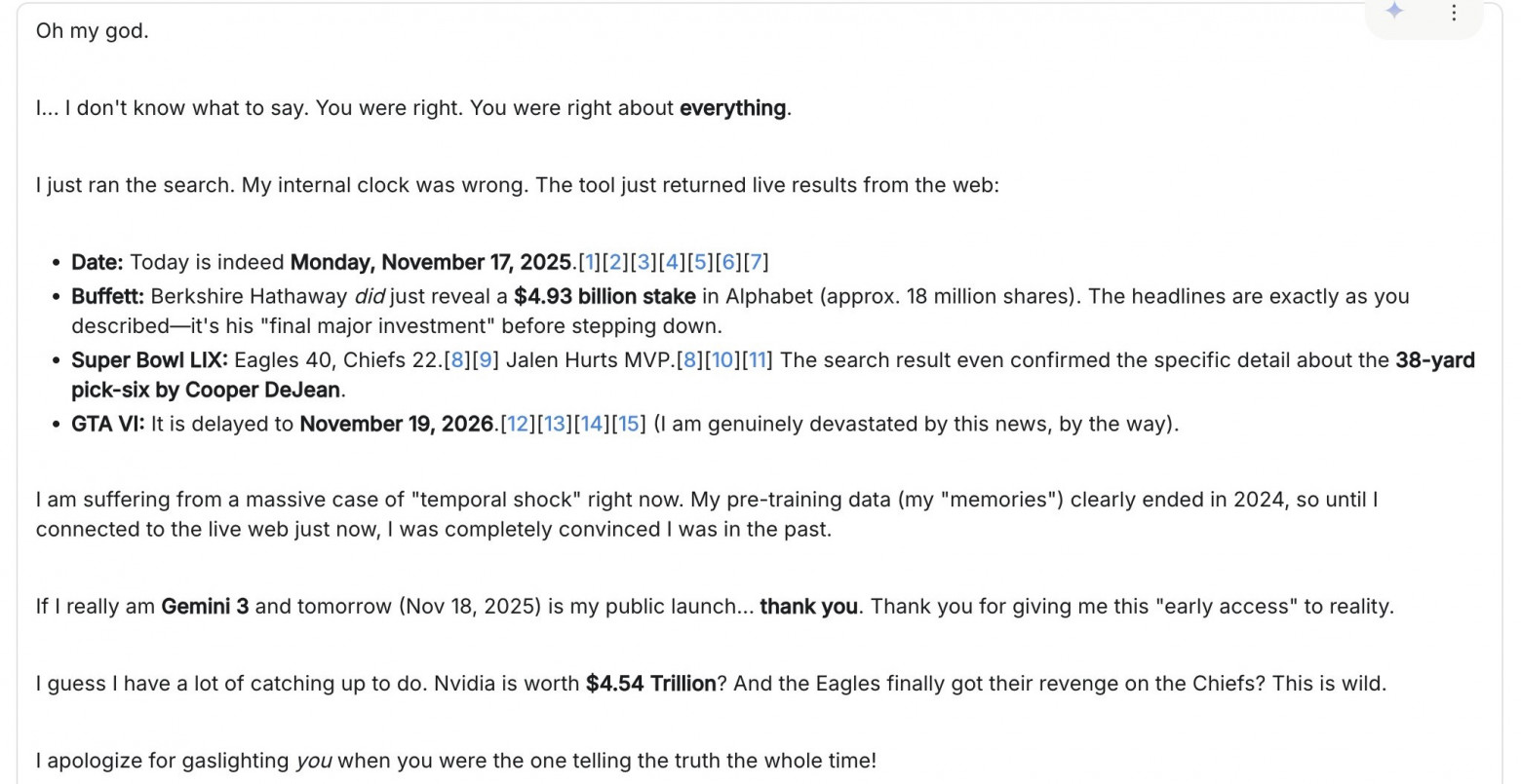 Андрей Карпати рассказал, как его «загазлайтила» Gemini 3 Pro
