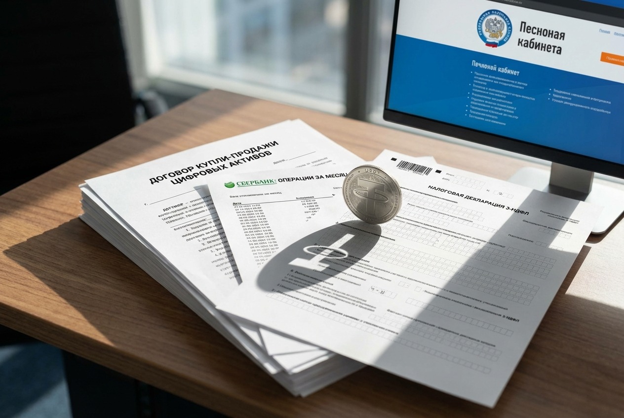 Налог с крипты: пошаговая инструкция по заполнению 3-НДФЛ в 2026 году