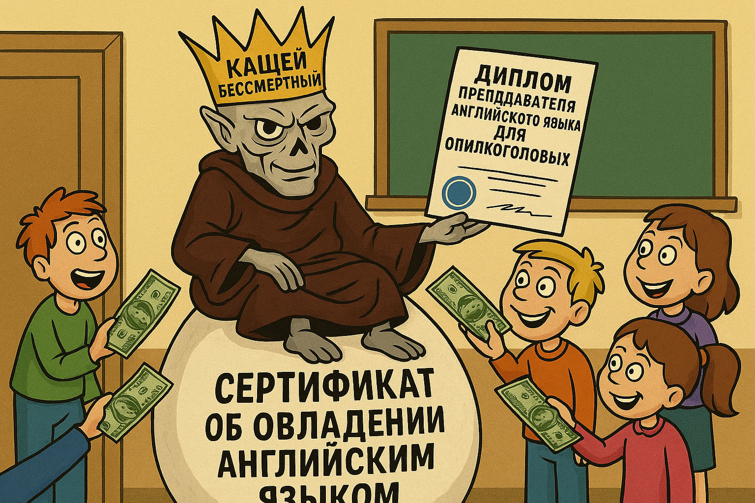 Главные признаки дипломированных шарлатанов английского языка